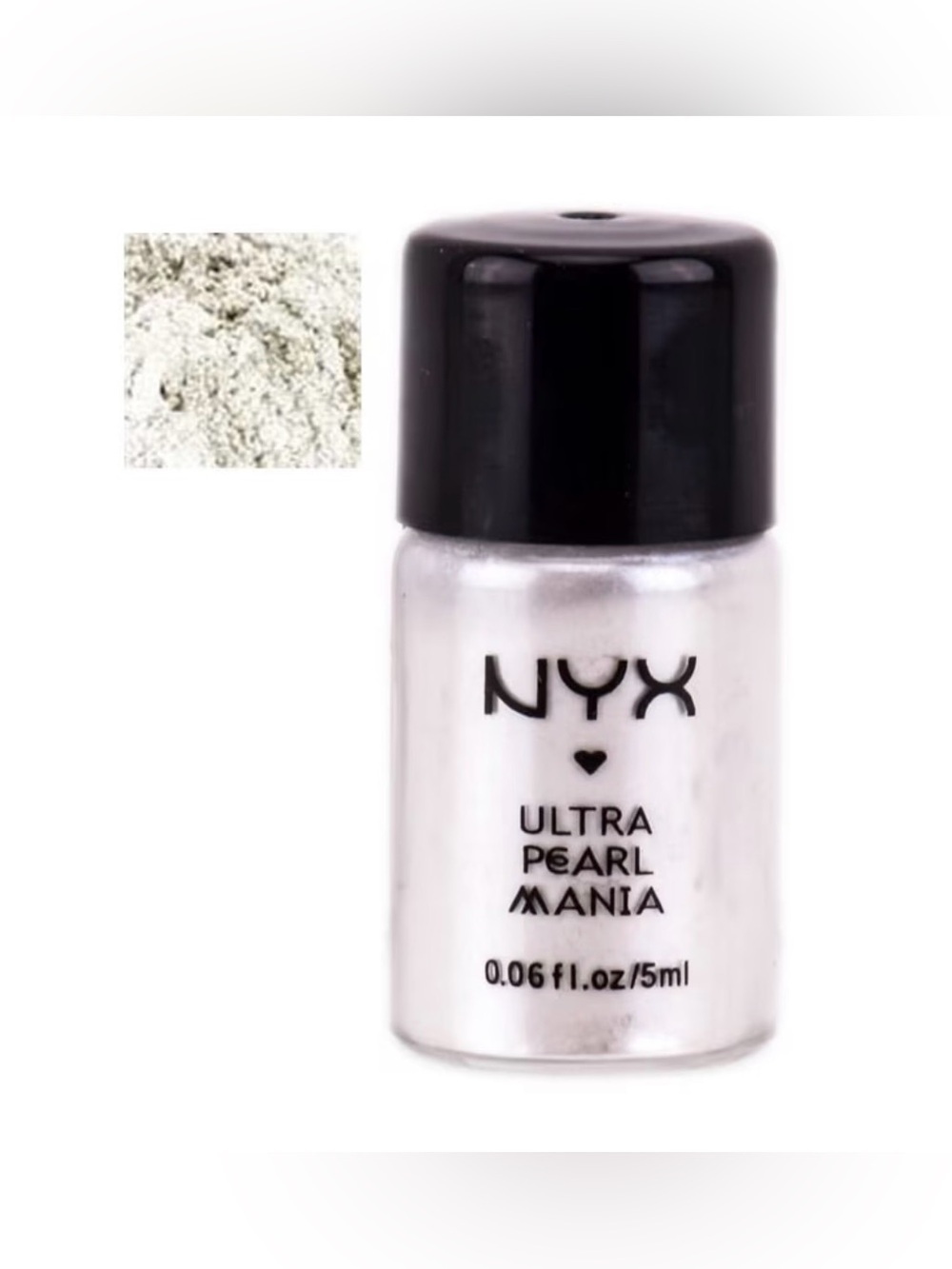 NWT NYX Ultra Pearl Mania Loose Powder Eye Shadow - White Pearl LP03